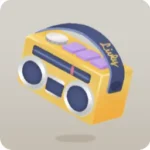 黄色のラジカセ
