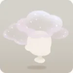 頭の上のふんわり雲