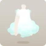森にかかる霧のワンピース