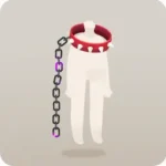 鎖付きトゲトゲ首輪