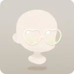 ハートサングラス