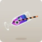 目玉ゼリー入りドリンク