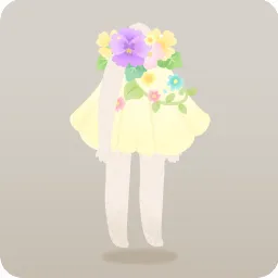 カラフルブルームワンピ