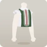 庭小人のブラウス