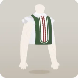 庭小人のブラウス