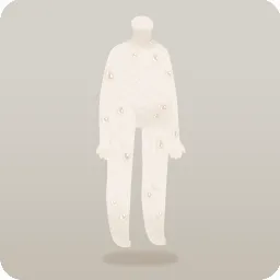 体にかかった水滴