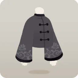 クールなチャイナトップス・グレー