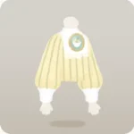 ストライプブラウス・イエロー