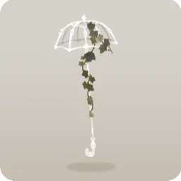 なにかの骨の傘