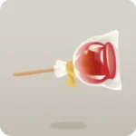 夏祭りのりんご飴