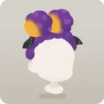 ドット柄ツノリムルカチューシャ