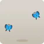 森へ誘う蝶