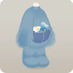 きぐるみ体・雪男