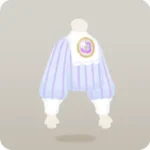 ストライプブラウス・ブルー