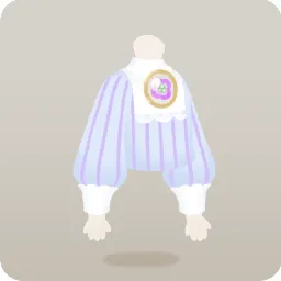 ストライプブラウス・ブルー