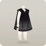 瞑想のシースルーアウター