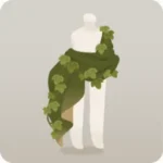 ツタが絡んだ巻き布