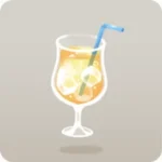 オレンジのトロピカルジュース