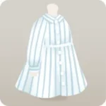 雨の日ストライプワンピース
