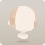 ぱっつん横髪