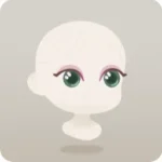 ラベンダーアイシャドウの瞳