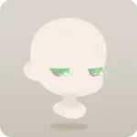 エアプランツで作られた瞳