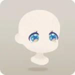 虹が映る目