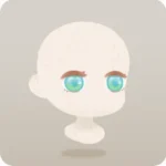 青空と緑を眺める目
