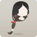 お雛様の垂れ髪