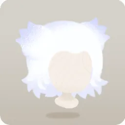 白いクマのぬいぐるみの被りもの
