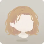 センターパートウェーブヘア