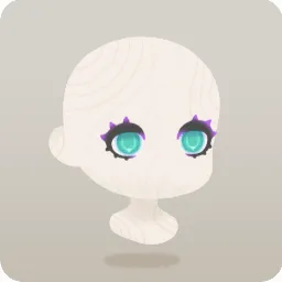 トゲまつ毛のぱっちりアイ