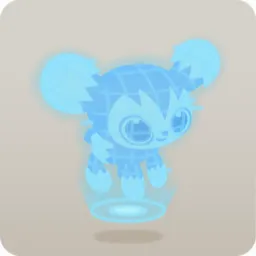 ピグミーを映し出すホログラム