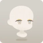 華やかなグレーの瞳