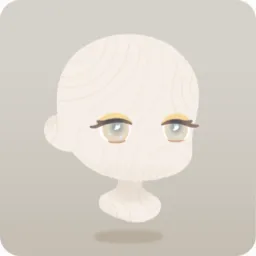華やかなグレーの瞳