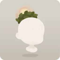 仄かに光るおだんごエクステ