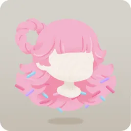 スイーツポップなヘア