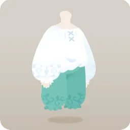 すずらん袖の妖精の服
