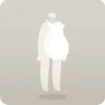 ミルクホール風な前掛け