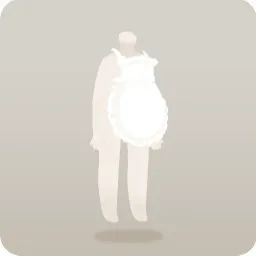 ミルクホール風な前掛け