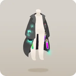 黒い白衣