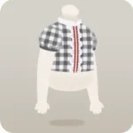 ギンガムチェックのブラウス