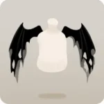 ボロボロの悪魔の羽