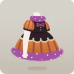 ハロウィンブラックワンピ