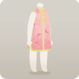 みやびな桃色チャイナ服