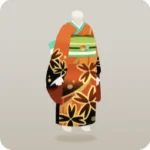 派手やかな着物