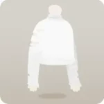 ダメージトップス・白