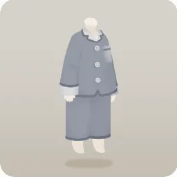 ブルーグレー長袖パジャマ