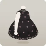 ブラックハートドレス