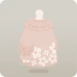 花柄ニットワンピ